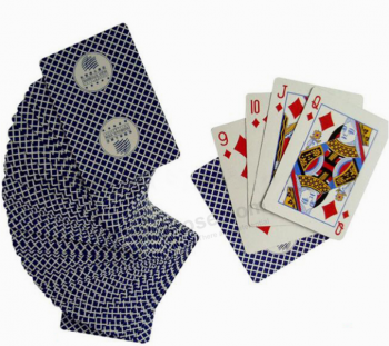 标准尺寸自定义徽标纸扑克牌套装 