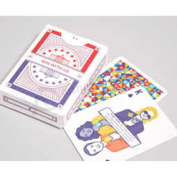 저렴한 사용자 정의 자신의 로고와 함께 카드 놀이를 인쇄