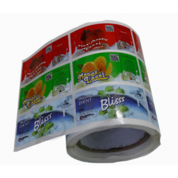 Spice Jar Labels Round Adhesive Labels Roll For Bottles