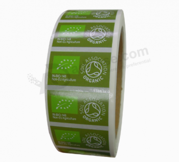 Personalized Label Stickers Logo Printing Paper Labels Roll