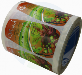 Bottle Label Roll Packaging Adhesive Sticker Printing