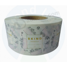Paper Sticker Labels Roll Private Cosmetics Labels