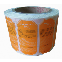 Hot Sale Custom Roll Adhesive Printing Private Labels