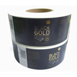 Gold Foil Printing Cheap Custom Jar Labels Sticker