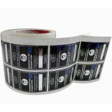 Silver Foil PET Printing Battery Charging Plug Sticker Roll Manufacturer