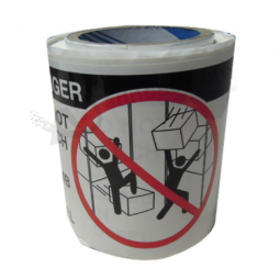 Durable Adhesive Security Forbid Sign Label Print Warning Sign Labels