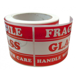 Caution Fragile Label Custom Shipping Fragile Label