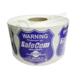Best Price Roll Custom Strong Adhesive Warning Stickers Labels