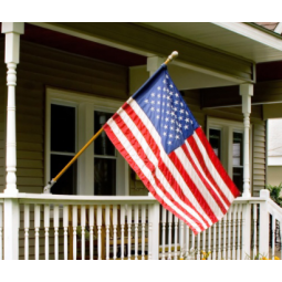Bandera de la casa de bandera americana de tamaño personalizado popular impreso