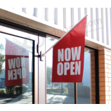 Promotional Advertising Wall Mounted Flag with Bracket