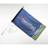 Custom Polyester Wall Mounted Flag Banner For Sale