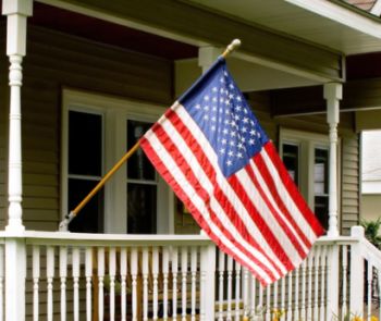 Bulk GroßhandEl PolyEstEr Wand montiErt amErikanischE FlaggE