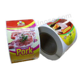 Wholesale Frozen Food Package Vinyl Adhesive Sticker roll labels Printing