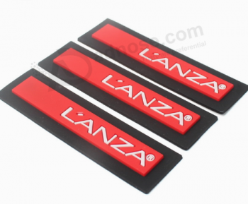 Injection Soft PVC Rubber Patches Labels for Trouser with your logo