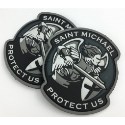 Custom Design PVC Rubber Garment Label Rubber Clothes Patch