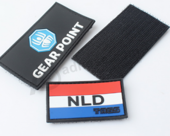 Top Sell Custom Rubber Clothing Label Tag For Sale