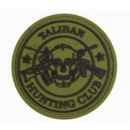 New Designed Embossed Garment Rubber Patch Logo Wholesale