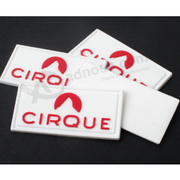 PVC patch for clothing custom logo rubber pvc labels