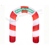 Outdoor Event Merry Christmas Inflatable Arch Custom