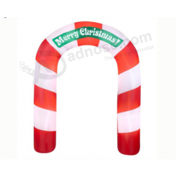 Outdoor Event Merry Christmas Inflatable Arch Custom