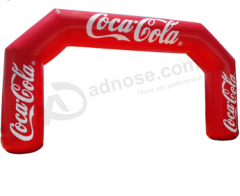 изготовленная на заказ рекламная надувная арка с логотипом