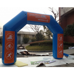 Customize 20 Feet Races Inflatable Arch Door With Blower
