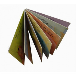 Impresión promocional de libro de cartón de papel de niños de fábrica
