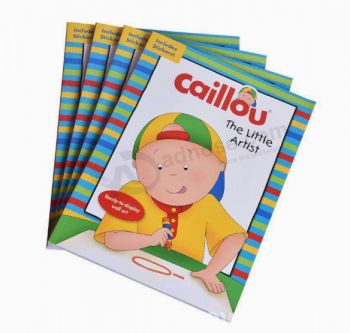 Stampa colorata di libri di storia per bambini con copertina rigida