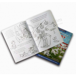 Full Color Softcover Eco Friendly Child Book Printing