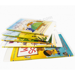Film Lamination Coated Paper Softcover Book Printing