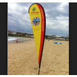 Custom Feather Banner Flying Beach Flag With Pole