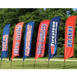 Wholesale Business Swooper Flags Printed Advertising Swooper Flags