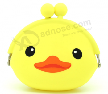 ECO-friendly Cute Jelly Silicone Coin Purse charge bag