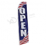 Custom Flags Banners Grand Opening Swooper Flags