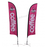 High Quality Polyester Open Sign Swooper Flags Online