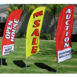 Factory Cheap Wholesale Custom Swooper Flags Canada