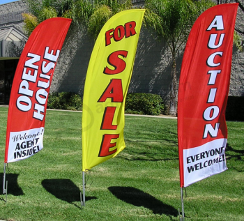 Factory Cheap Wholesale Custom Swooper Flags Canada