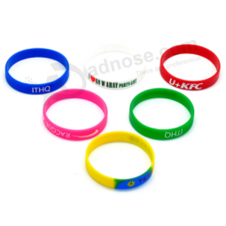 2018 New Products Factory Wholesale Silicone wristband Custom