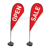 Hot Selling Polyester Teardrop Flag Banners for Business