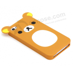 Shaped silicone phone case rubber cell phone case for iphone 6