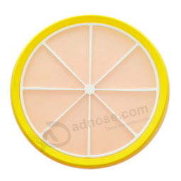 Fashion Embossed Silicone Coasters Rubber Drink Cup Coaster
