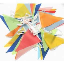 다채로운 삼각형 플래그 사각형 파티 장식 깃발을 장식