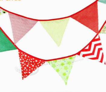 Goedkope custom polyester bunting string vlag van polyester