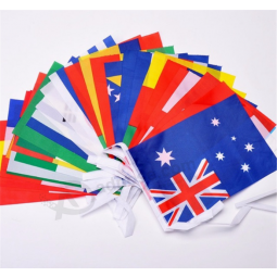 Wholesale Country Bunting Flag Exhibition String Flag