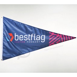 Digital Printing Polyester Triangle Bunting Flags For Promotion