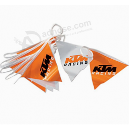 Small Advertising Banners Printed Paper Bunting Flags