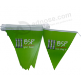 Professional Advertising String Flag Colorful Bunting Banner with high quality and any size