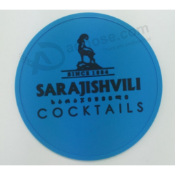 Promotion gift silicone cup coaster with custom logo
