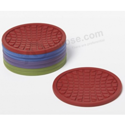 silicone cup mat coasters set silicone cup coaster