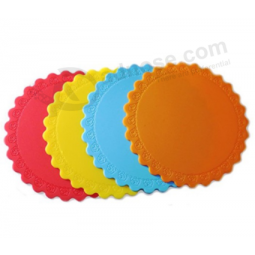 Food grade silicone drink cup mats with cheap price